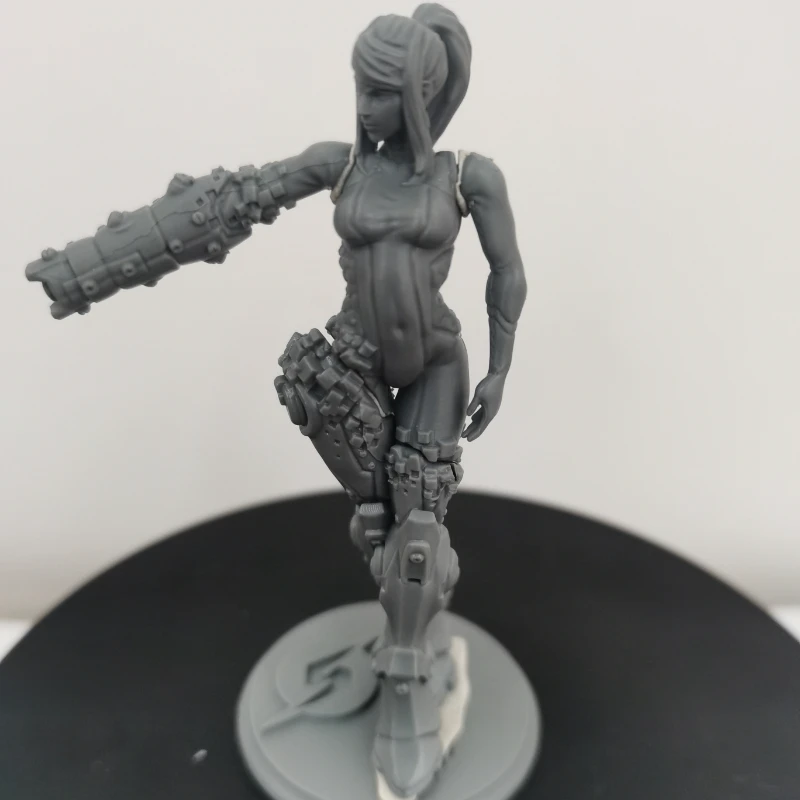 Zestaw modelarski figurki żywicznej 1/24 w skali 75mm Metroid Samus Alan Armed Styling Niezmontowane i niepomalowane zabawki