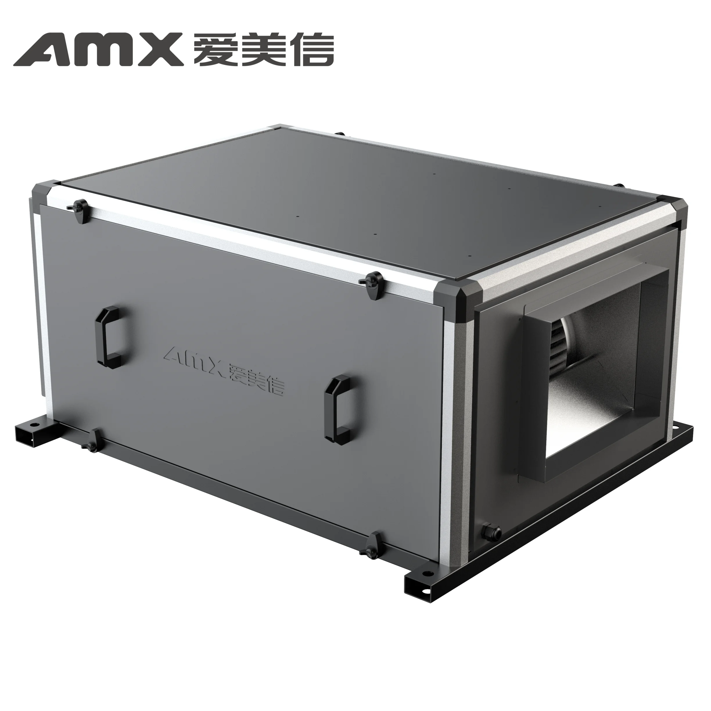 AMX BP2K 2600/2000/1000 350Pa Industrial Centrifugal Duct Fan OEM Fresh Air Ventilation Systems High Efficiency AC Motor CE