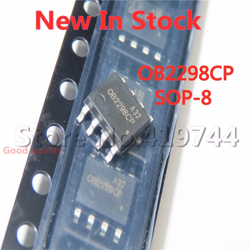 5PCS/LOT OB2298CP SOP8 OB2298 Power Management Chip SOP-8 In Stock NEW original IC