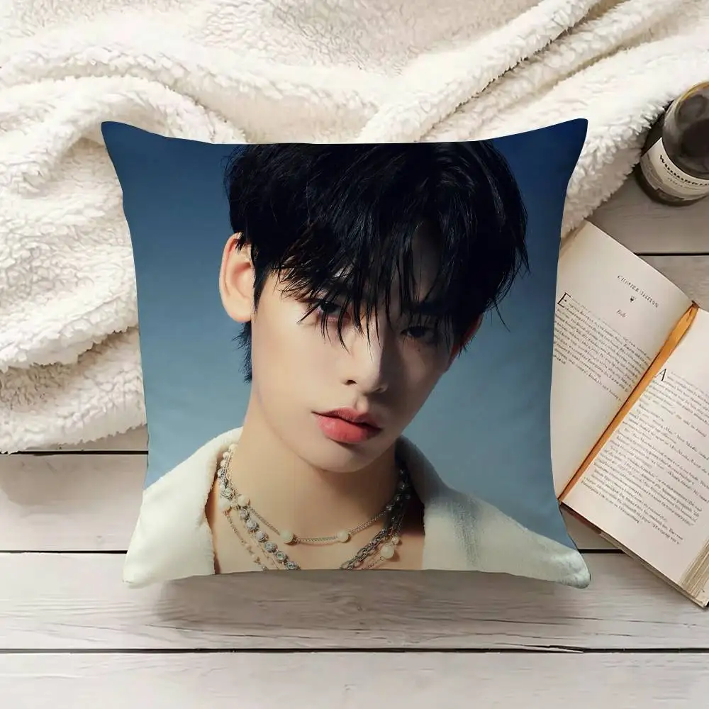 P-Por S-Suppakarn Qin Pillow Cover Sofa Cushion Cover Home Room Decoration Children Gift