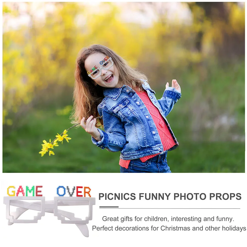 

3 Pcs Creative Glasses Eyeglass Party Favors Festival Frameless Funny Plastic Eyes