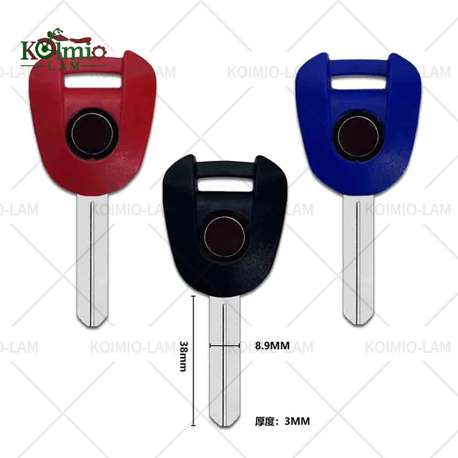 10pcs Uncut Blade Blank Key Fit for Honda NC750 CB500F CB500X CB650F CB650R CBR500R CBR650F CB750 Hornet CB1000 XL750 Transalp