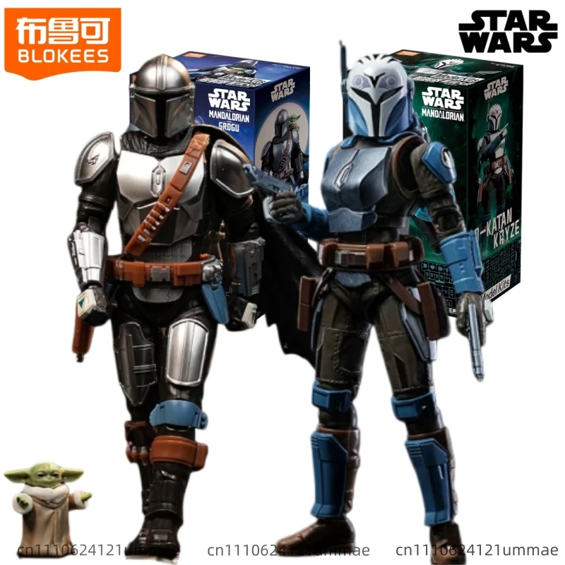 BLOKEES Star Wars Baustein-Figur Beyond Anakin Skywalker CLONE TROOPER Zusammensteckbares Modell Ornament Spielzeug Sammlerstück Geschenk
