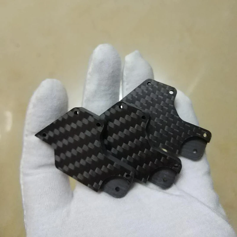 Custom Cut Carbon Fiber Parts Oem High Quantity Aircraft 3K Carbon Fiber Parts CNC Machining Manufacturing Services