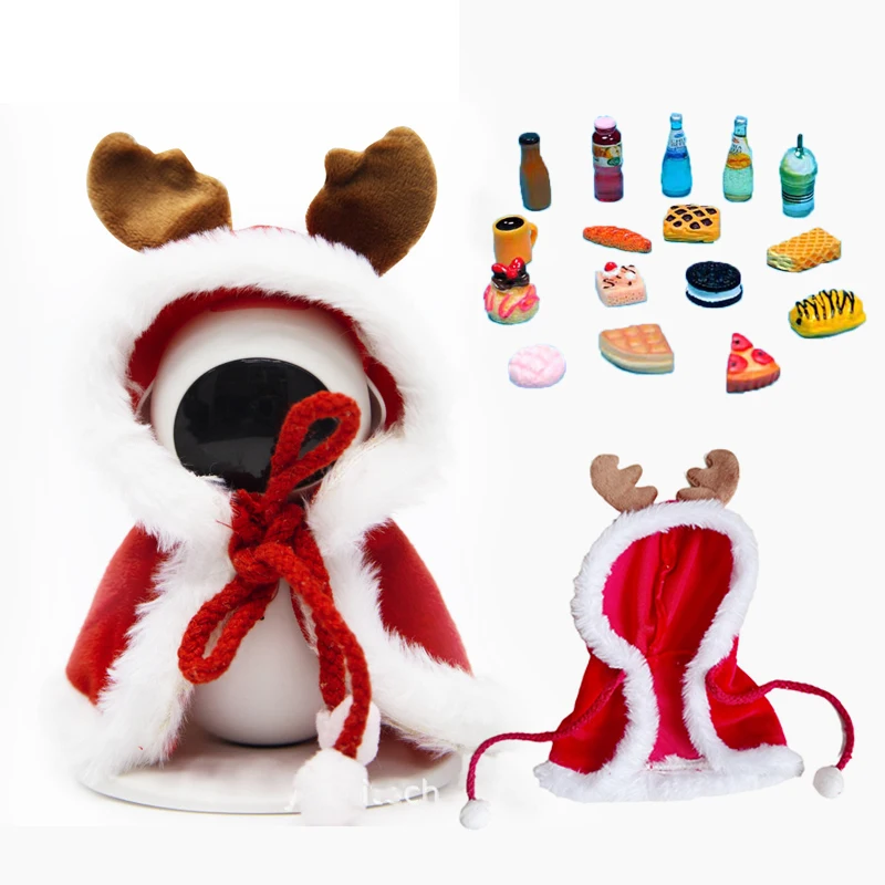 

Compatible with Eilik Robot Accessories, 20PCS Mini Toy & 1PC Clothes or Santa Hat (Clothes and Toys Only, Robot Not Included)
