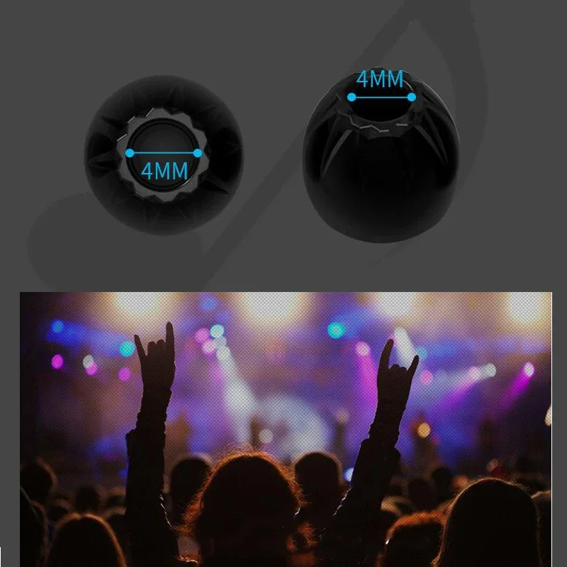 6pcs/3pairs In-Ear Earcaps For KZ Earphones Silicone Covers Cap Replacement Earbud Tips Earbuds Eartips Earplug Ear Pads Cushion