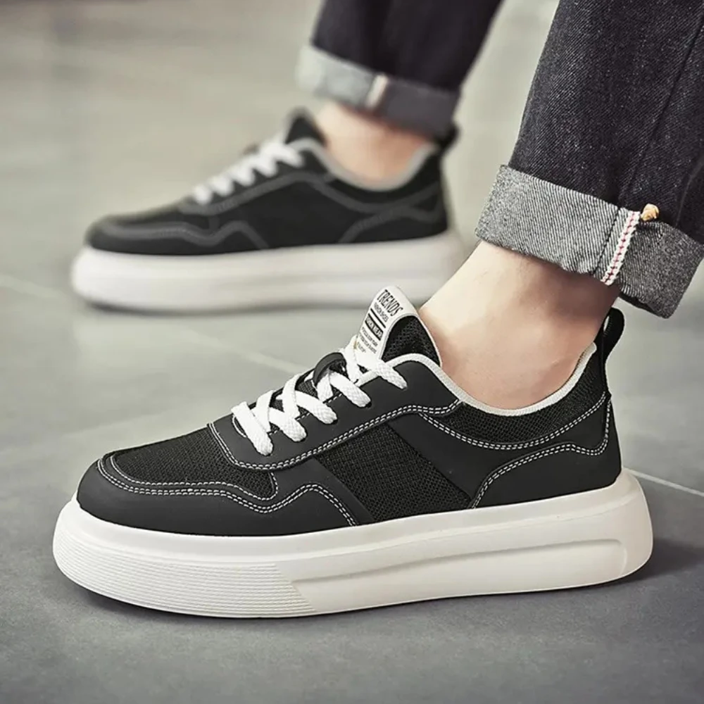 

Popular fashion board shoes, versatile low top white shoes, trendy men's shoes