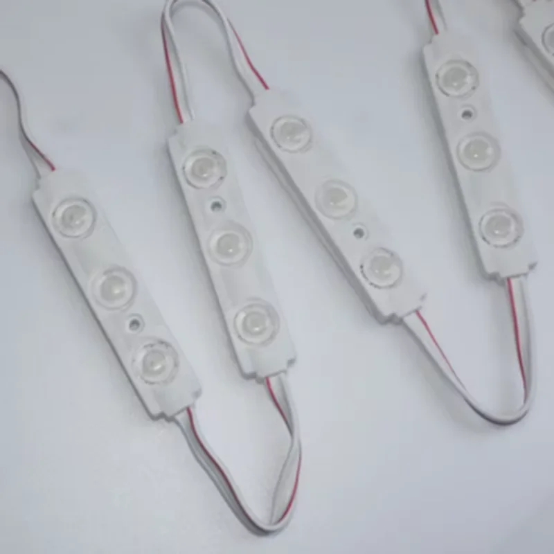 Waterproof IP67 Injection LED Strip Module 2835 3LED DC12V  for RGB Vanity Mirror Advertising Letters