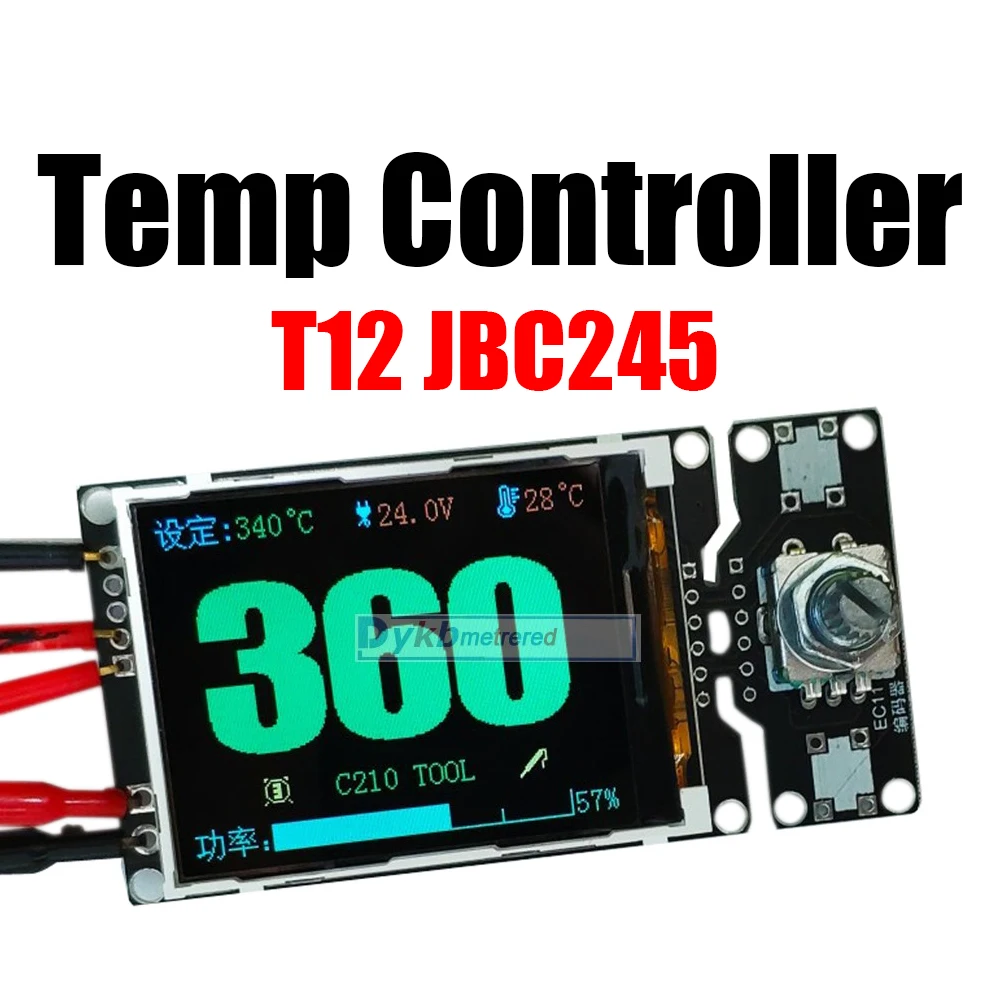 T12 JBC245 210 936 Control board 2 inch color screen Digital Soldering Iron Station Temperature Controller Handle FOR HAKKO