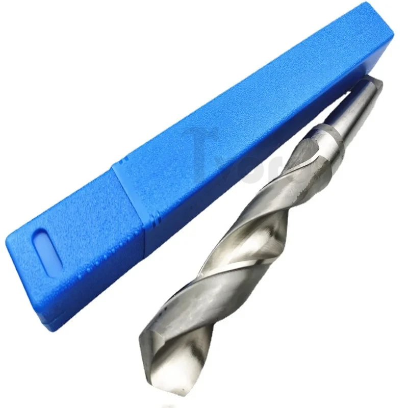 HSS Morse taper shank Fried Dough Twists drill bit 10~42mm, cast iron, steel metal drilling machine tool drill bit