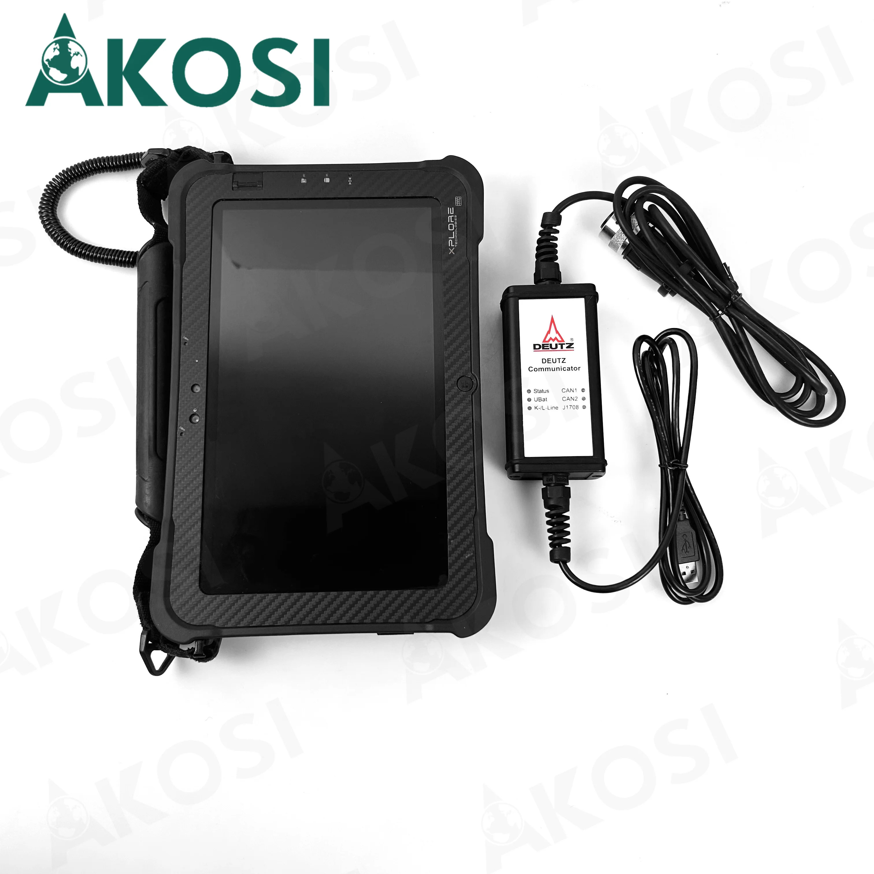 Diagnostic Pprogramming Tool for Deutz controllers for Deutz DECOM Diagnostic kit Scanner with Xplore tablet