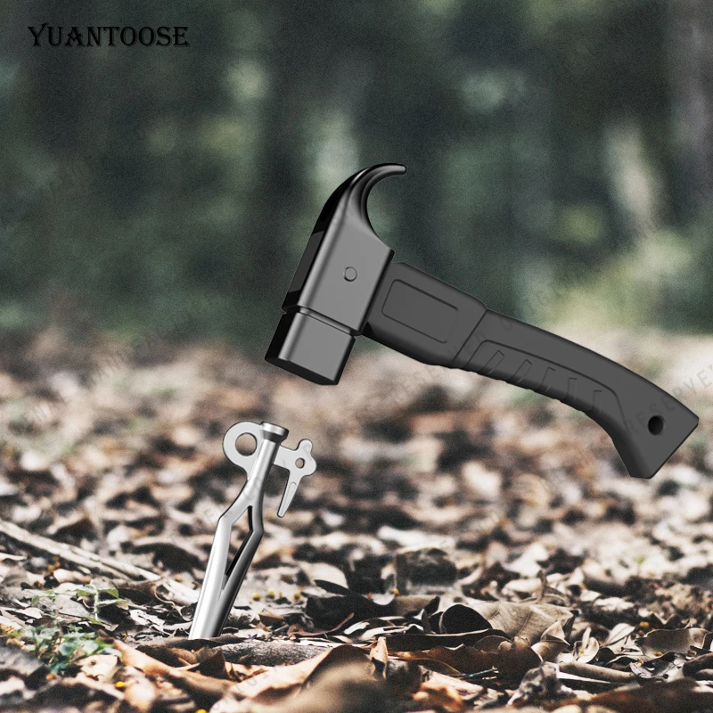 

Multi Functional Portable Hammer Outdoor Tent Stake Hammer Outdoor Camping Hammer