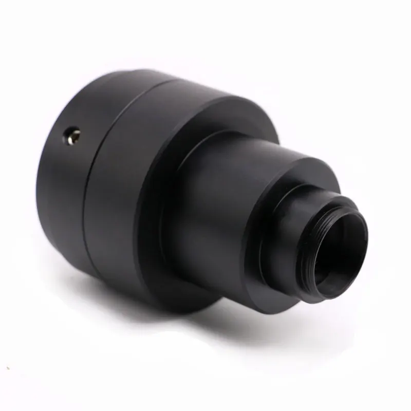 1X Microscope Interface Coupler Camera Connector C Mount Trinocular Tube Lens Adapter for Olympus Microscope