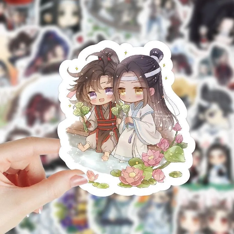 Sunsyea Mo Dao Zu Shi  MDZS Merch Fans Collection Role Stickers Lan Wangji We Wuxian 102 Pieces