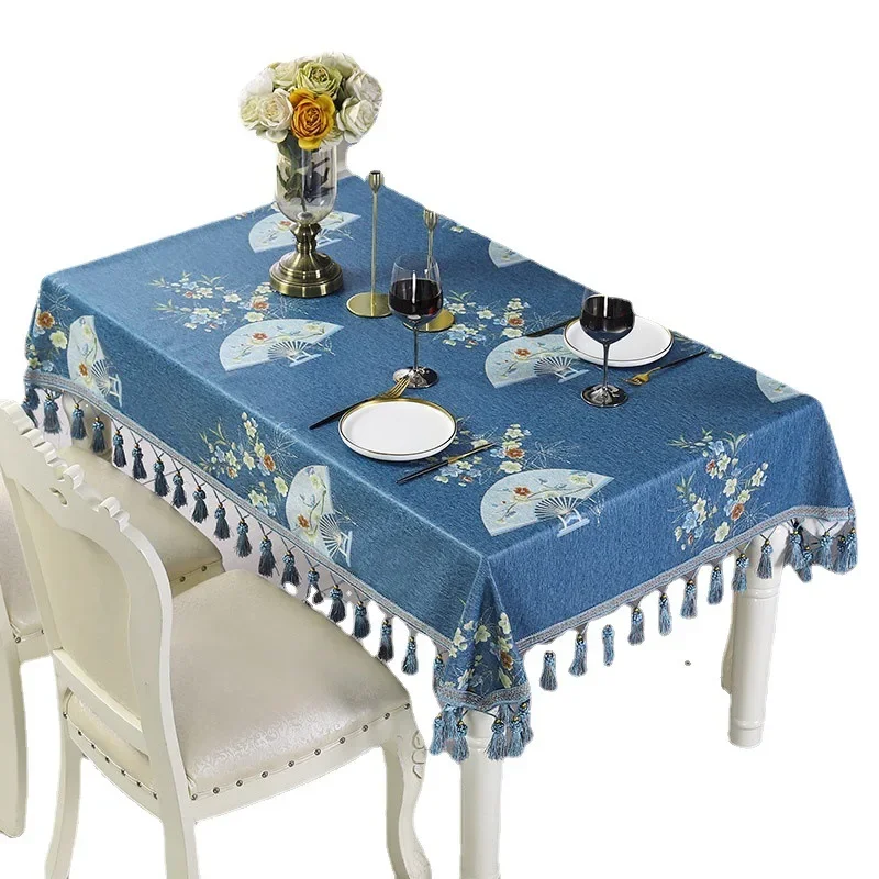 

Retro Nordic Tablecloth Cloth Art Waterproof Anti Scald Anti Oil Wash Free Rectangular Pu Tea Table Cloth Table Mat Desk cover