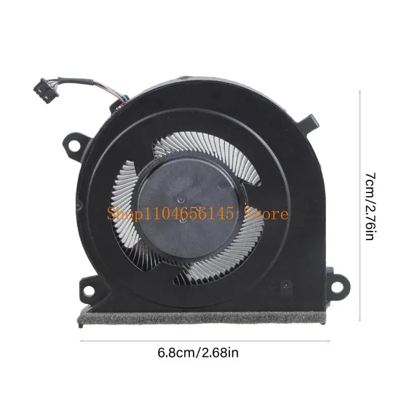 5asd Fan Fan CPU Logam Tenang Untuk TR911 Air Edition Notebook Efisien