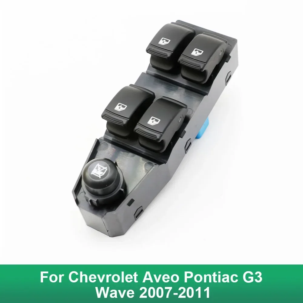 202005158 For Chevrolet Aveo Pontiac G3 Wave 2007 2008-2011 Front Left Hand Driver Window Lifter Switch Car Accessories