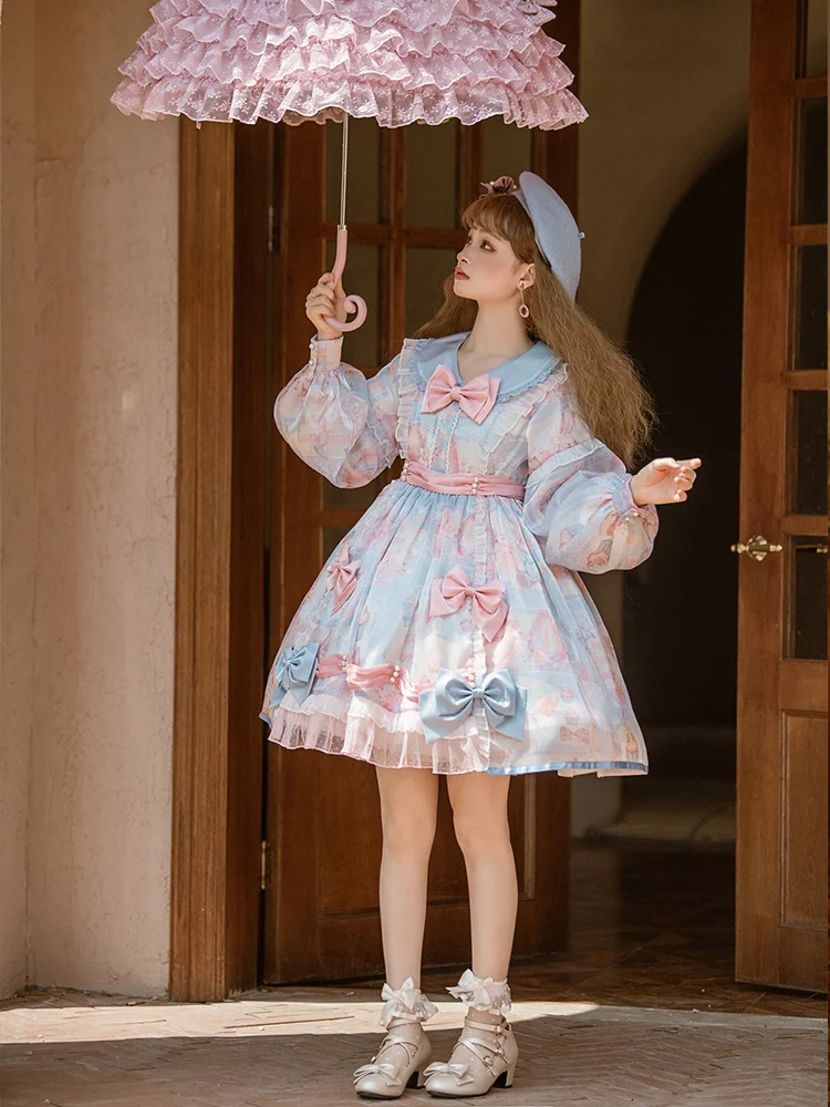 Lolita Girl's Short Dress Dress