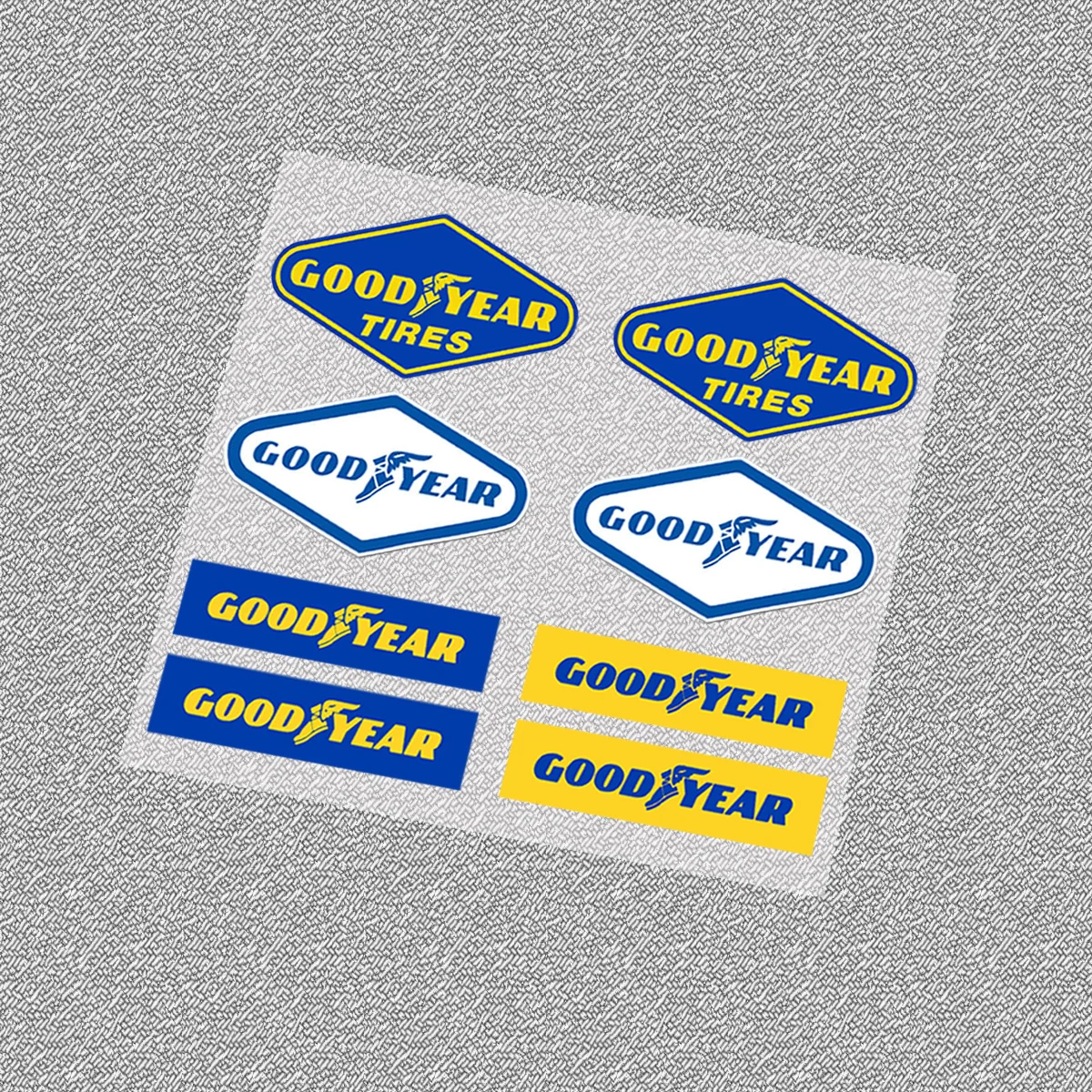 

1SET Retro Racing Style Stickers, Waterproof Vinyl Decals for Car Decor