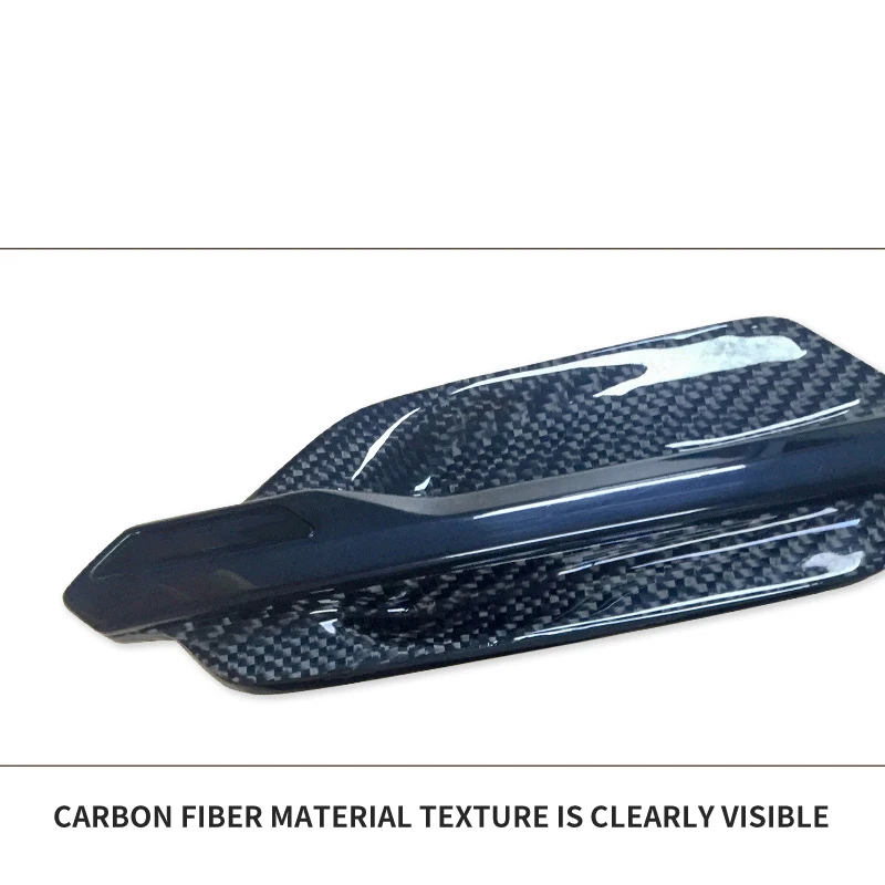 لسيارات BMW 2 سلسلة ألياف الكربون درابزين 1 زوج استبدال نوع ألياف الكربون الجانب الحاجز أجزاء خفيفة الوزن صلابة قوية الحاجز #5