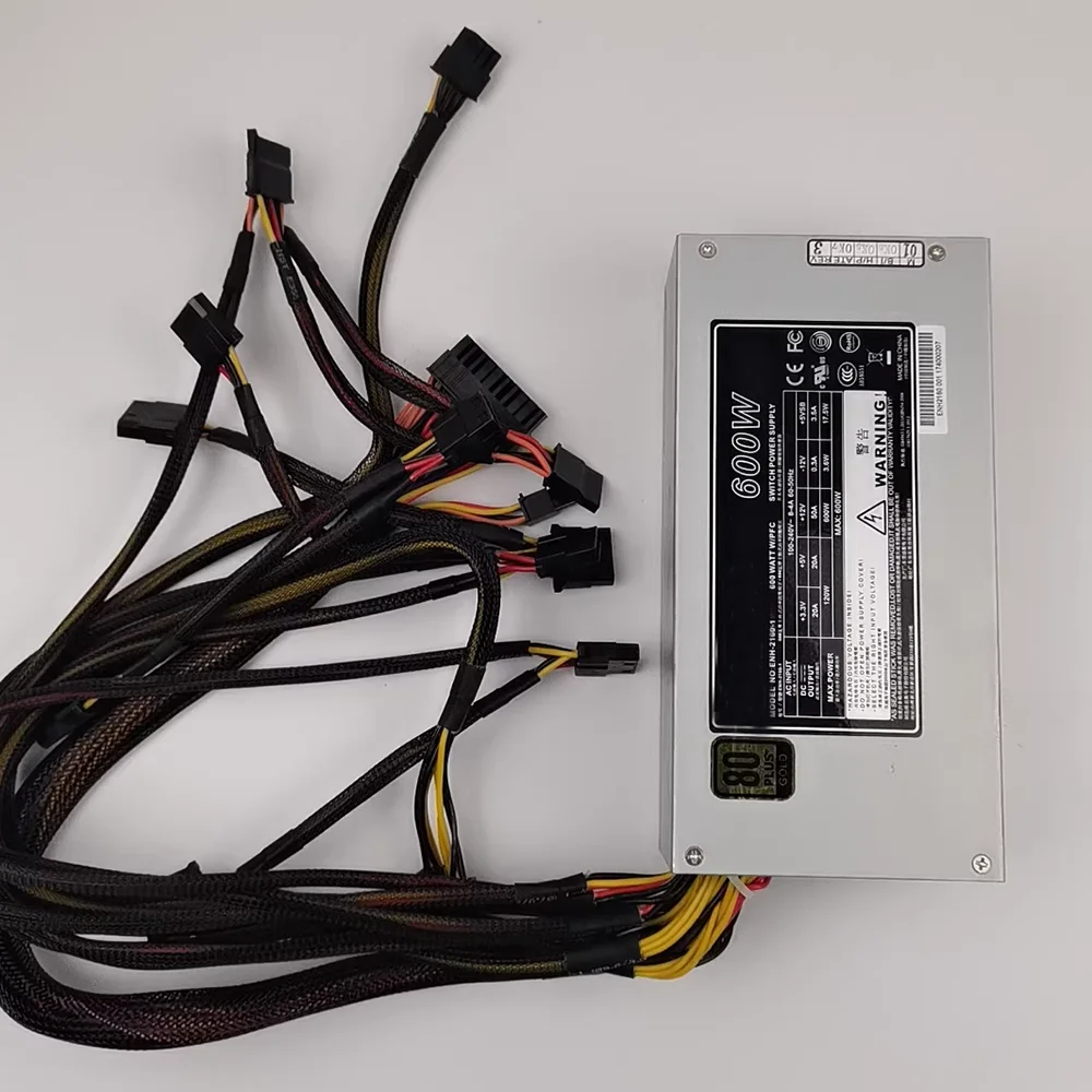 

Блок питания для сервера Enhance ENH-2160 2U 600W, 100% протестирован перед отправкой