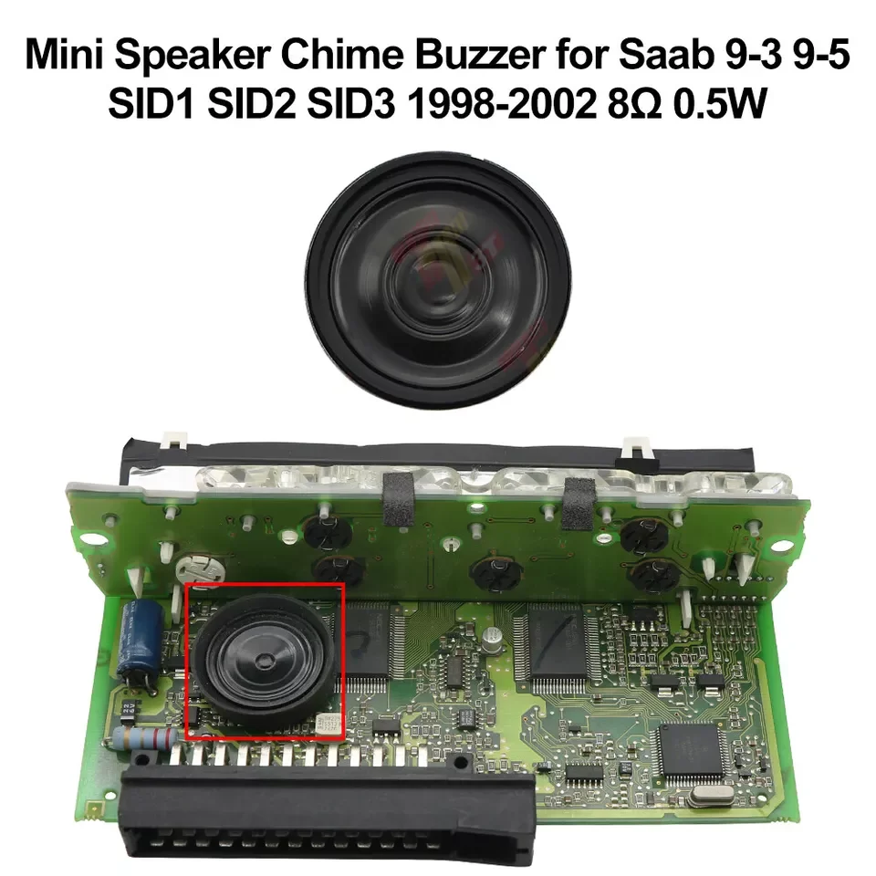 Cruscotti Mini Altoparlante Campanello Per Saab 9-3 9-5 SID1 SID2 SID3