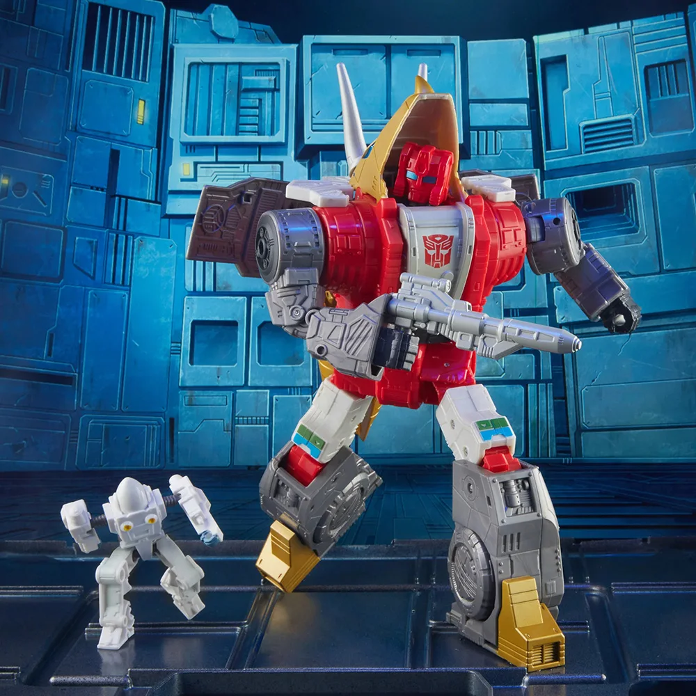 Hasbro Transformers Studio Series 86-07 Líder Classes Dinobot Slug e Daniel Witwicky Action Figure Coleção Modelo Brinquedos