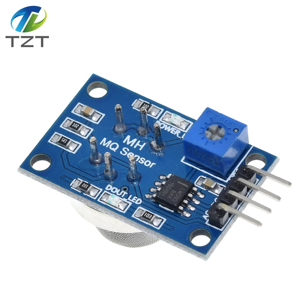 TZT MQ-2 MQ2 Smoke Gas LPG Butane Hydrogen Gas Sensor Detector Module For Arduino image 3
