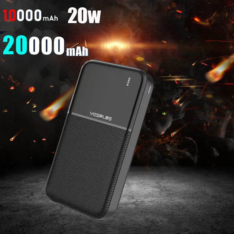 Portable Power Bank 20W 20000 MAh Fast Charging Ultra-large Capacity Power Bank External Battery for IPhone Vivo 2024