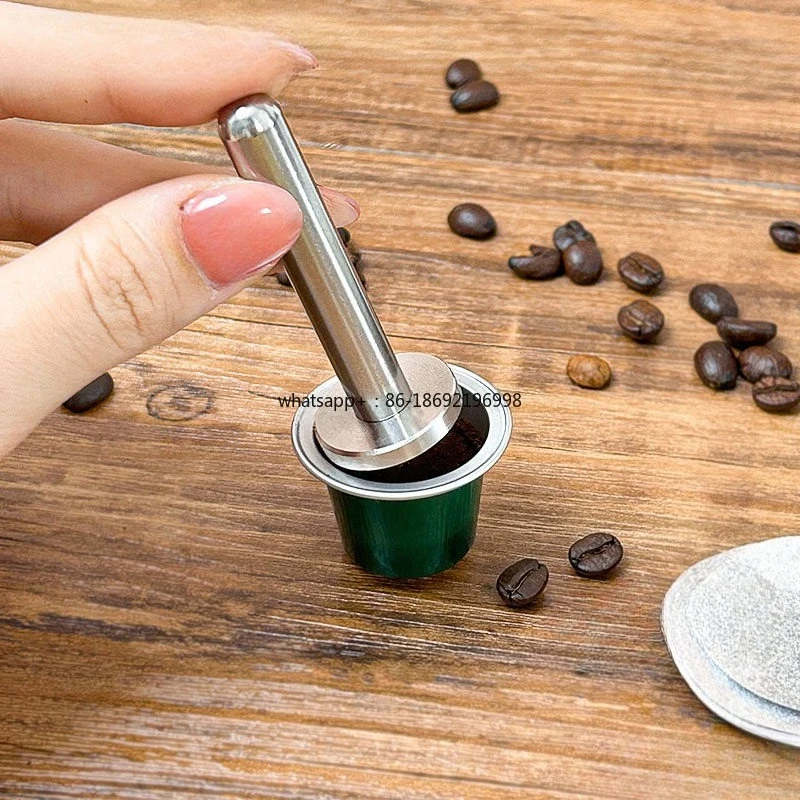 Coffee Capsule Shell Powder Press Hammer 304 Stainless Steel Solid Powder Filling Press Series