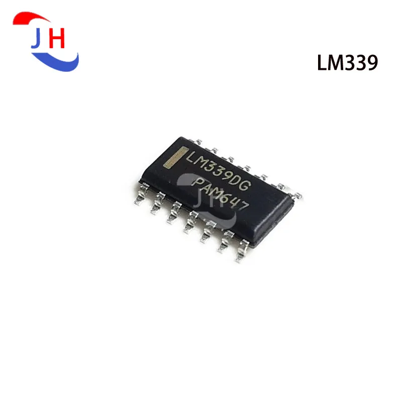 5/10PCS LM339DG LM339 LM339DR2G SMD SOP14 Chip IC Voltage Comparator