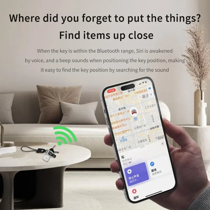 Tracking Tag For Dogs Anti-Lost IPX65 Waterproof GPS Tracking Device With 60db Alarm Battery Powered Dust Proof Cat Locator