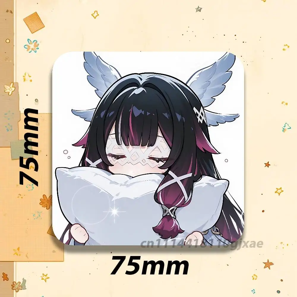 G-Genshin Columbina Impact Vintage Anime Fridge Magnetic Refrigerator Memorial Gifts For Kitchen Office Locker Travel Home Deco