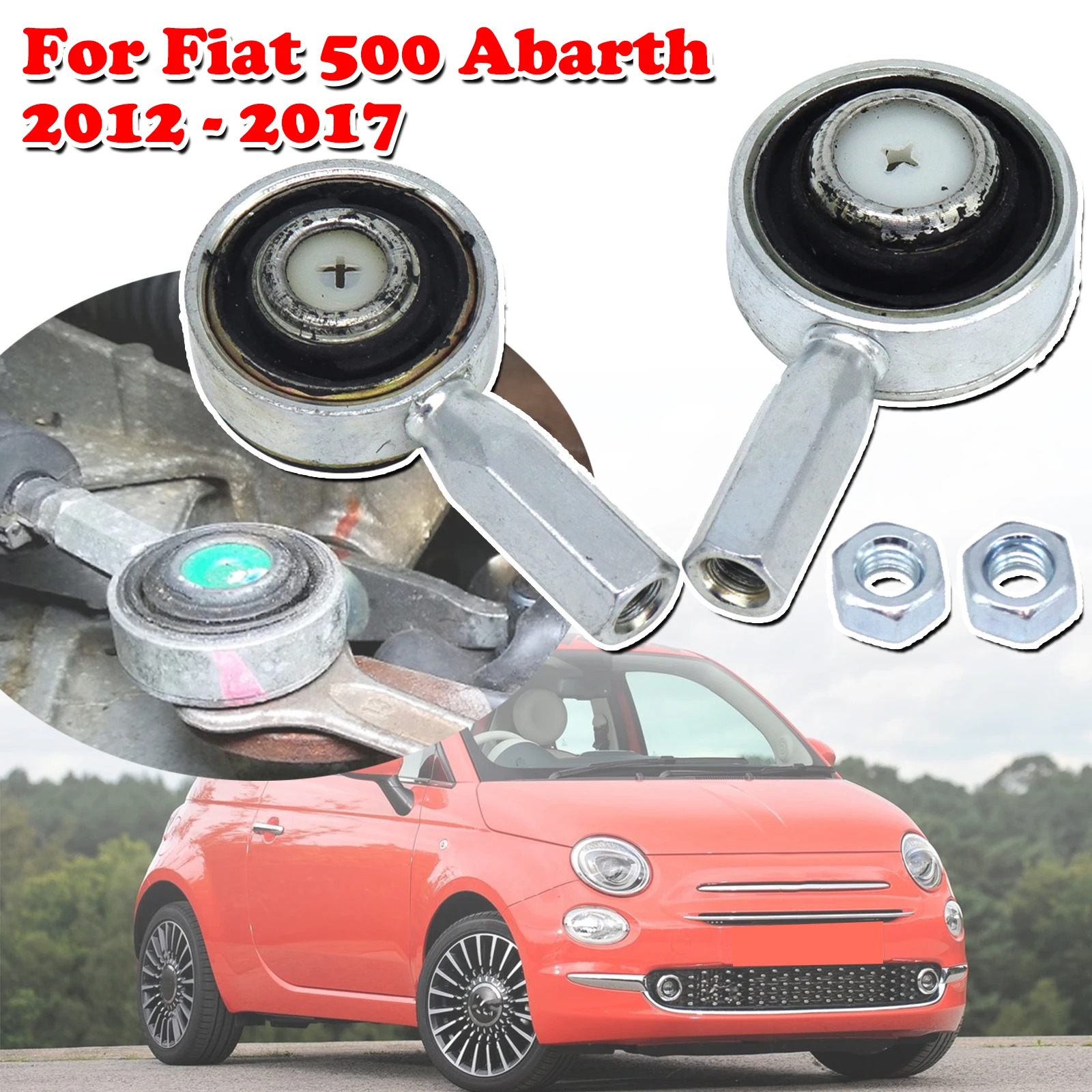 

Для Fiat 500 Abarth ручная коробка передач, трос переключения передач, втулка рычага переключения передач, замена подключения обоих концов 2012-2017