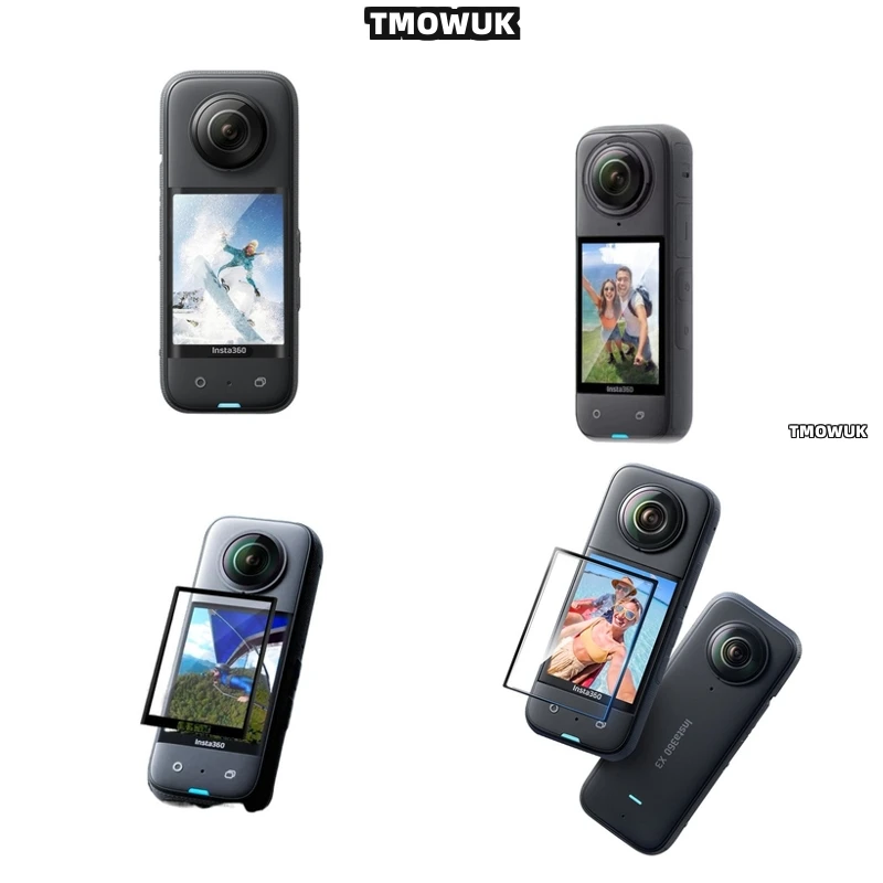 

3D Curved Screen Film For Insta360 X3 X4 X5 GPS Flexible Full Cover Anti - Scratch PMMA Protection