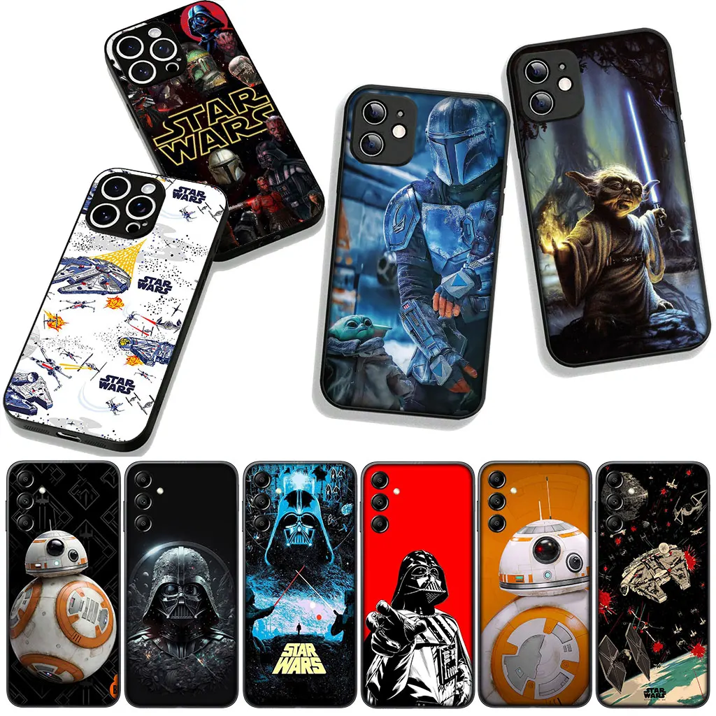 Cover Per IPhone 11 Con Stampa Star Wars - Retro Cartoon Group Shot, Custodia Protettiva