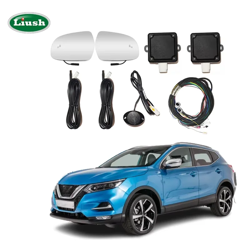 Blind Spot Warning BSW/BSD/BSM With Automotive Grade Radar Side Mirror Display Buzzer Alert For Nissan Qashqai 2016-2022 Classic