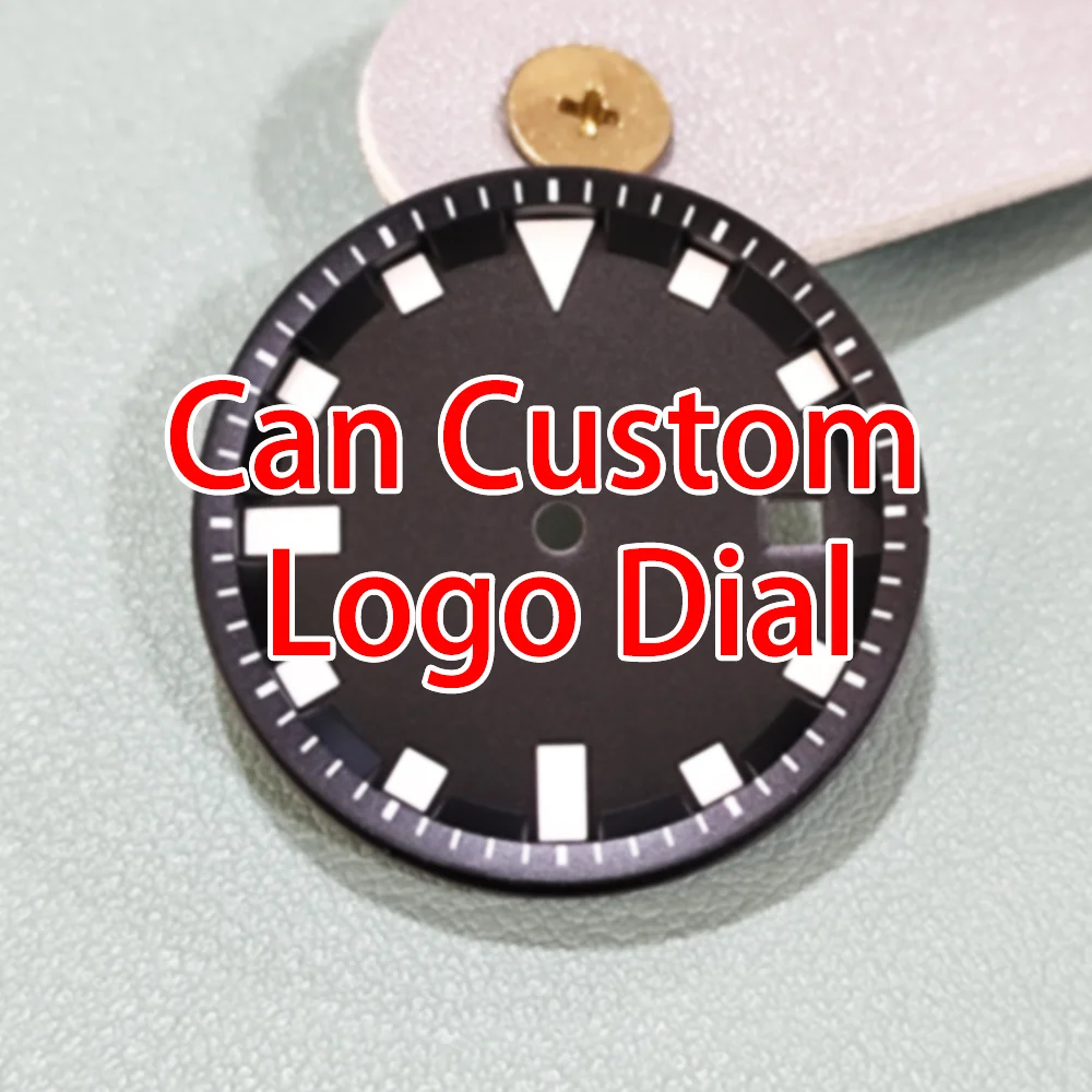 

Custom Logo Dial Fit M8215 movement 31.8mm Dial High Quality Watch Dials Accessories Black Green Blue