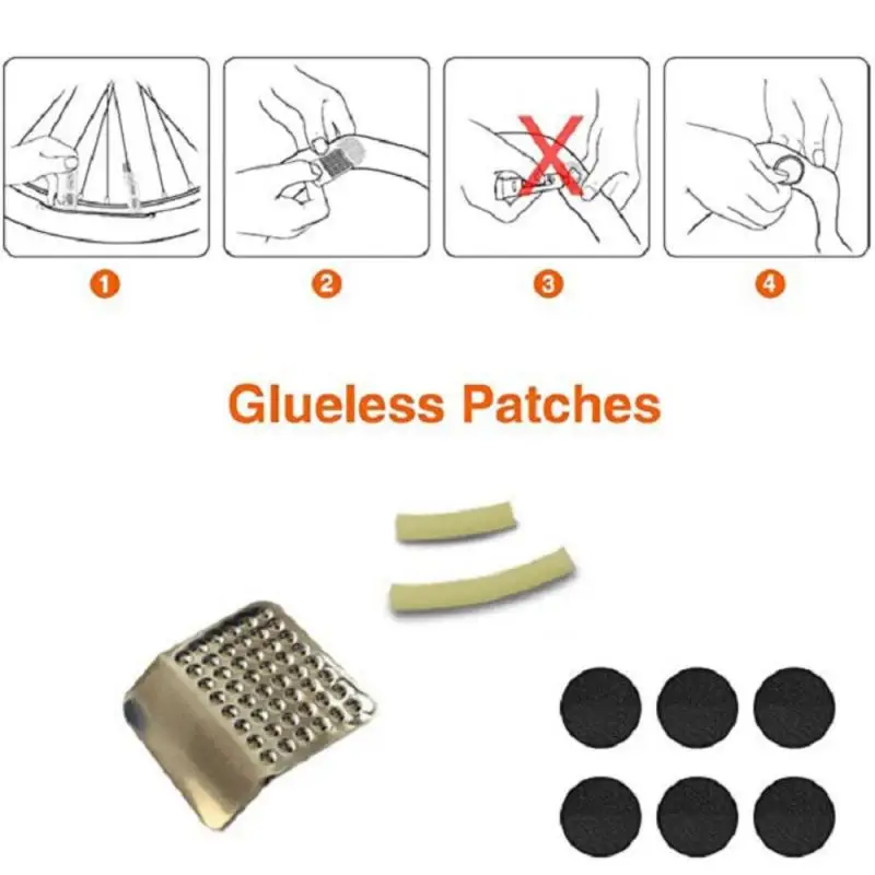 Free Shipping Bike Bicycle Flat Tire Repair Tool Set Kit Patch Rubber Portable Fetal Best Quality Cycling