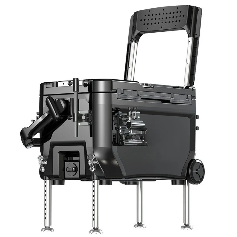 

A8C Outdoor Ultra Light Fishing Box Multi functional Fishing Box Complete Set of Seatable Fishing Gear