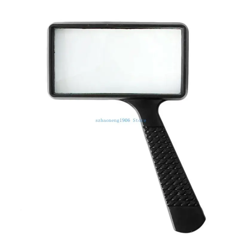 85LF большая ручная увеличительное стекло, ручная лупа, 3-кратное увеличение, идеально подходит для чтения книг с мелким ремонт