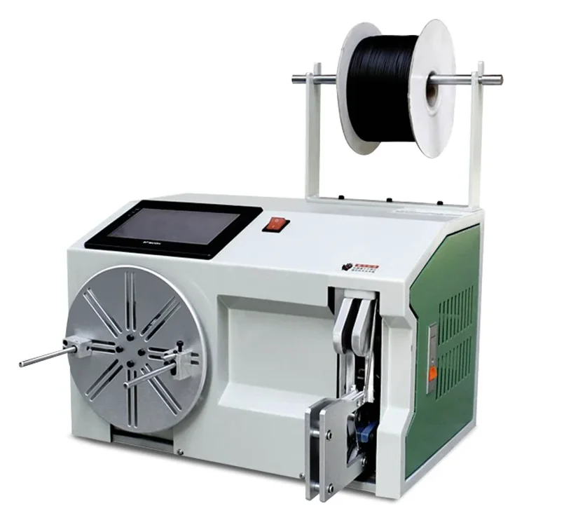 

Wire Coil Winding Machine Automatic Cable Wire Twist Tie Machine Copper Wire Winding And Tying Machine
