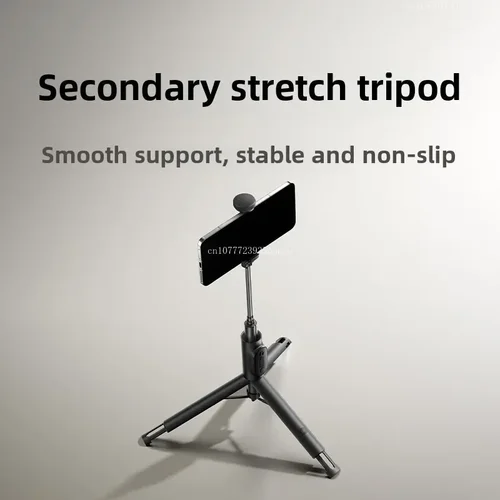 Imagen 2 del producto XIAOMI-palo de Selfie con soporte con Zoom, 2 trípodes, palo de Selfie, compatible con Bluetooth, monopié extensible plegable remoto 360 °   Girevole