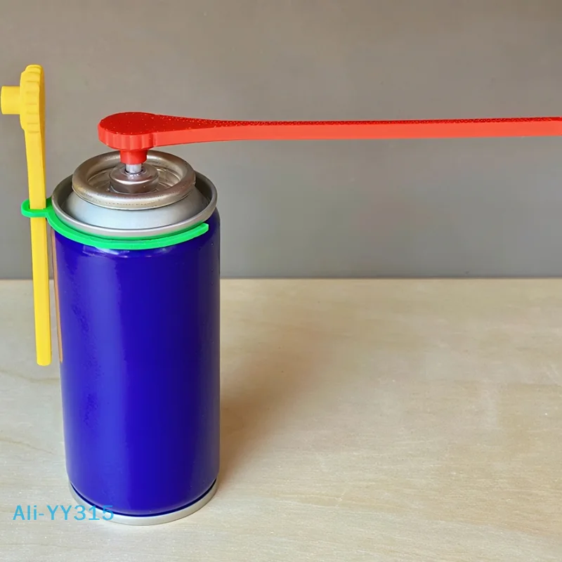 【Y】5pcs Rotating Nozzle + 1pc Tube Holder For Spray Cans Achieve More Precise Spraying Reduce Waste For 3mm/4mm Spray Cans