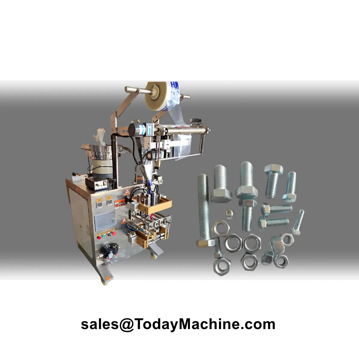 Automatic Screw Hardware Fastener Nails Nuts Bolt Wire Nail Metal Part Counting Packaging Machine