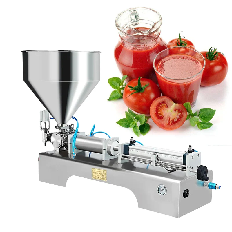 

Liquid Paste Quantitative Filling Machine Single Head Stainless Steel Automatic Honey Peanut Butter Filling Machine