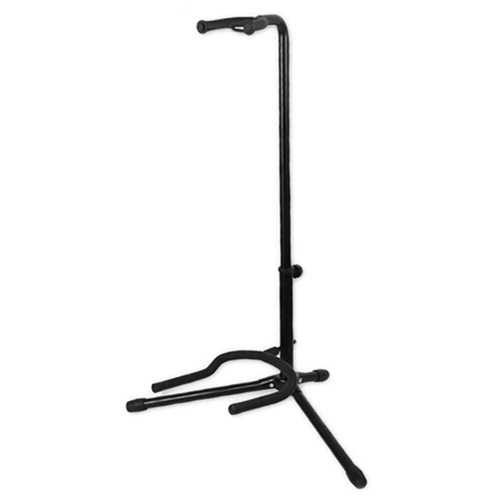 Metal Guitar Floor Stand Holder Foldable Folk Guitar Bracket Portable Lute Bass Rack For Acoustic Electric Guitar Display Stand