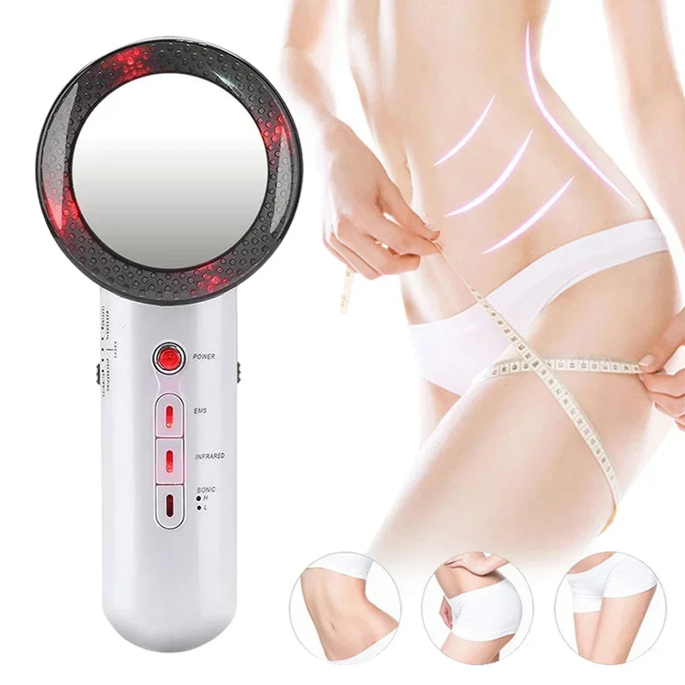 Ultrasound Cavitation EMS Body Slimming Massager Lipo Fat Burner Machine Galvanic Infrared Ultrasonic Weight Loss Beauty Health