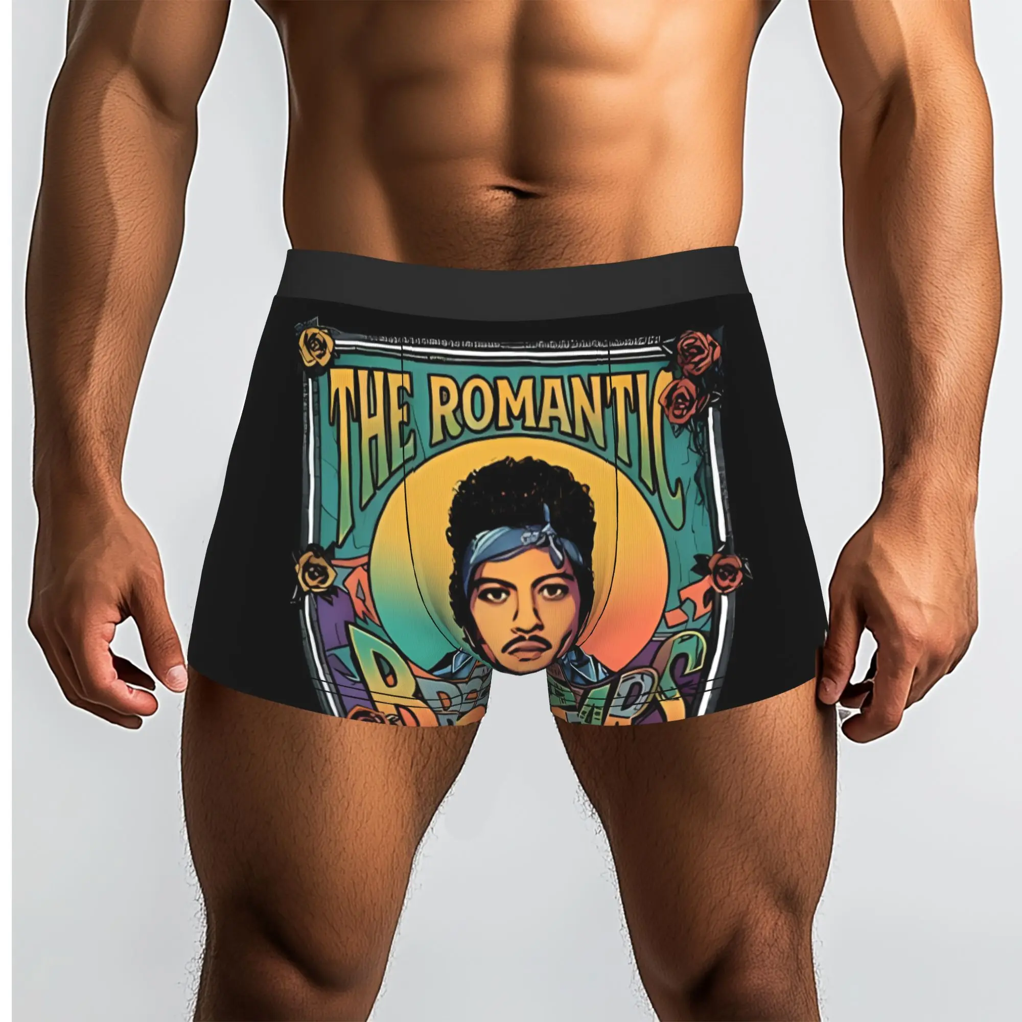 The Romantic Bruno Mars Underpants Homme Panties Man Underwear Comfortable Shorts Boxer Briefs