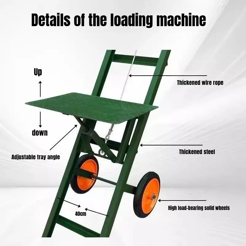Automatic Fish pond loader 4m 5m Fish farming machine Construction site winch Electric Crane loader Cargo machine Transportation